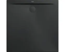 Extraflache Duschwanne Kaldewei Superplan Zero 110x110x3,2 cm schwarz matt
