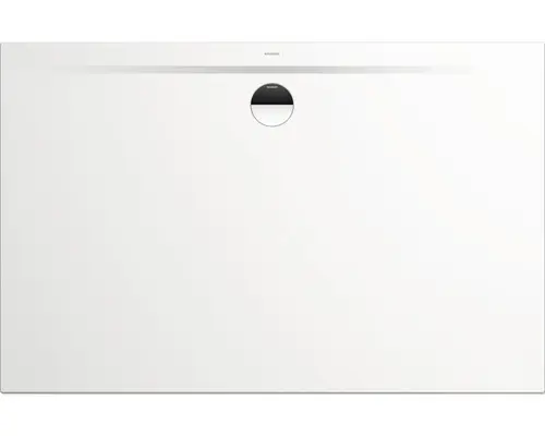 Extraflache Rechteck-Duschwanne Kaldewei Superplan Zero 100x80x3,2 cm weiß glänzend