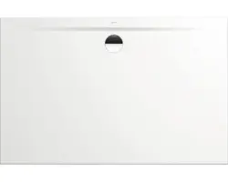 Extraflache Rechteck-Duschwanne Kaldewei Superplan Zero 120x75x3,2 cm weiß matt