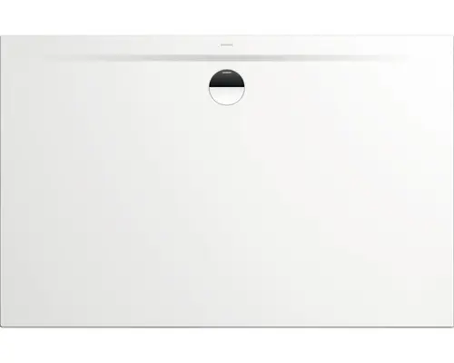 Extraflache Rechteck-Duschwanne Kaldewei Superplan Zero 120x75x3,2 cm weiß matt