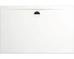 Extraflache Rechteck-Duschwanne Kaldewei Superplan Zero 110x80x3,2 cm weiß glänzend