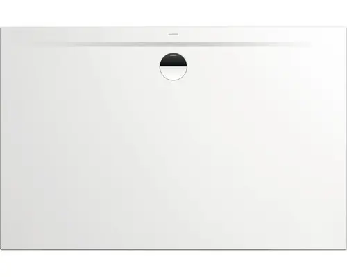 Extraflache Rechteck-Duschwanne Kaldewei Superplan Zero 120x110x3,2 cm weiß matt mit Antirutschbeschichtung