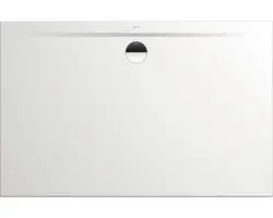Extraflache Rechteck-Duschwanne Kaldewei Superplan Zero 120x100x3,2 cm weiß matt