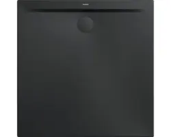 Extraflache Duschwanne Kaldewei Superplan Zero 90x90x3,2 cm schwarz matt