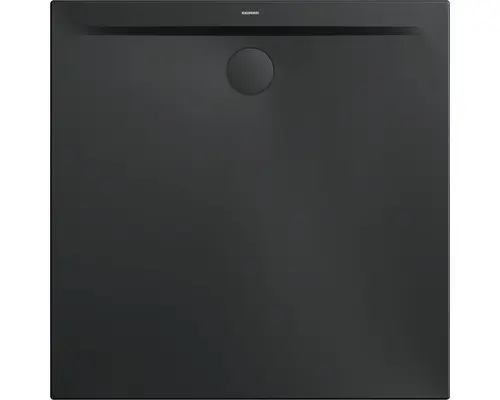 Extraflache Duschwanne Kaldewei Superplan Zero 90x90x3,2 cm schwarz matt