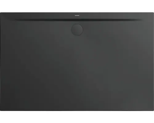 Extraflache Rechteck-Duschwanne Kaldewei Superplan Zero 150x75x3,2 cm grau cool glänzend mit Antirutschbeschichtung