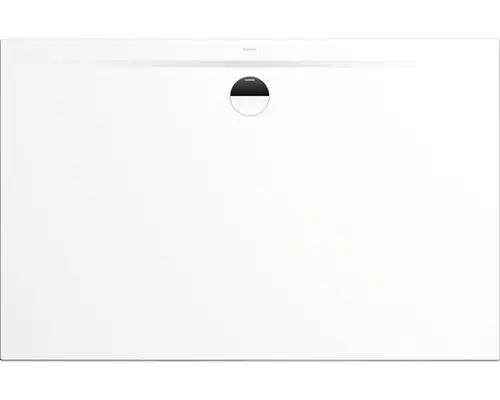 Extraflache Rechteck-Duschwanne Kaldewei Superplan Zero 140x90x3,2 cm weiß glänzend