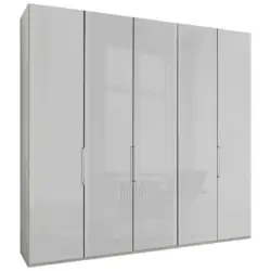 Drehtürenschrank in Weiß