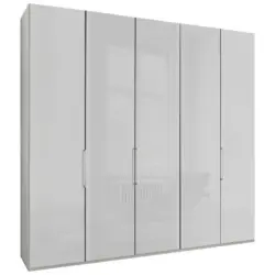 Drehtürenschrank in Weiß