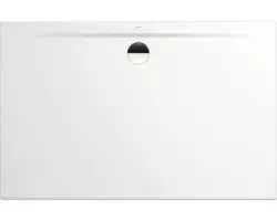 Extraflache Rechteck-Duschwanne Kaldewei Superplan Zero 180x80x3,2 cm weiß matt