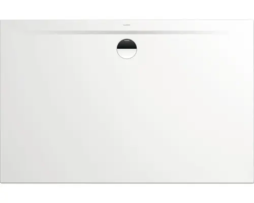 Extraflache Rechteck-Duschwanne Kaldewei Superplan Zero 180x80x3,2 cm weiß matt