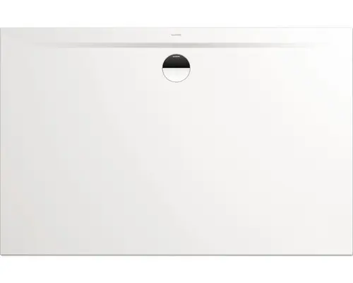Extraflache Rechteck-Duschwanne Kaldewei Superplan Zero 160x75x3,2 cm weiß matt mit Antirutschbeschichtung