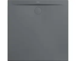 Extraflache Duschwanne Kaldewei Superplan Zero 100x100x3,2 cm grau warm glänzend