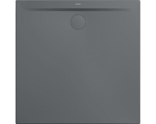 Extraflache Duschwanne Kaldewei Superplan Zero 100x100x3,2 cm grau warm glänzend