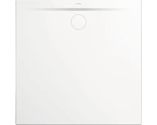 Extraflache Duschwanne Kaldewei Superplan Zero 80x80x3,2 cm weiß glänzend