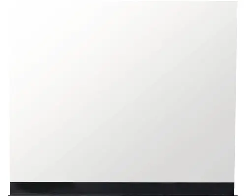 Badspiegel Differnz Sofi 80x75 cm mit Metallablage