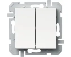 Serienschalter TEM Logiq unterputz weiß glänzend