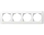 Hornbach Rahmen TEM Logiq aufputz 4-fach weiß glänzend