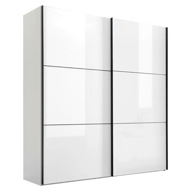 Schwebet&uuml;renschrank in Wei&szlig;