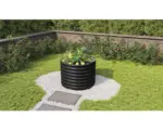 Hornbach Hochbeet klassisch Vitavia Vita 630 rund 82,1 x 82,1 x 63 cm schwarz
