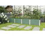 Hornbach Hochbeet klassisch Vitavia Linus In&Out 401 L 65 x 245 x 40,1 cm seegras-aluminium