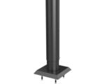 Hornbach Aluminium-Pfosten biohort zum Aufschrauben 90 cm Ø 8,5 cm dunkelgrau-metallic