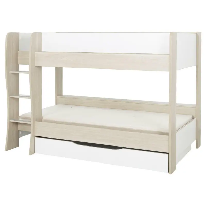 Etagenbett 90/200 cm Eichefarben