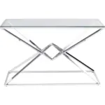 XXXLutz Lauterach - Ihr Möbelhaus bei Bregenz Konsolentisch in Metall, Glas 120/40/78 cm