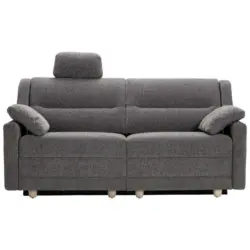 Schlafsofa in Chenille Braun