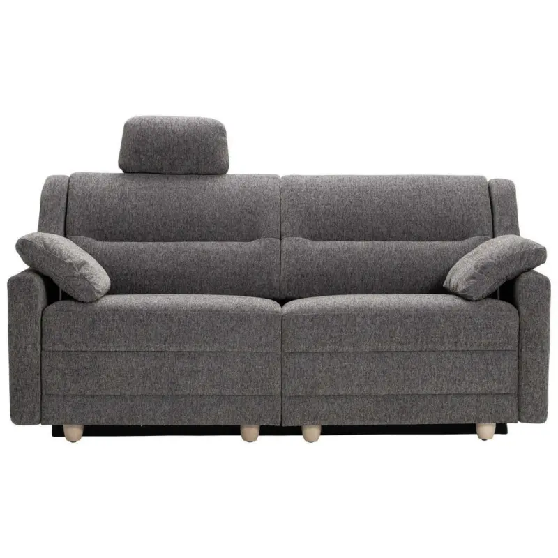 Schlafsofa in Chenille Braun