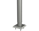 Hornbach Aluminium-Pfosten biohort zum Aufschrauben 90 cm Ø 8,5 cm quarzgrau-metallic