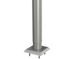 Hornbach Aluminium-Pfosten biohort zum Aufschrauben 180 cm Ø 8,5 cm quarzgrau-metallic