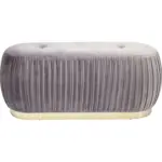 XXXLutz Lauterach - Ihr Möbelhaus bei Bregenz Hockerbank in Metall, Kunststoff, Textil, Holzwerkstoff Goldfarben, Mauve