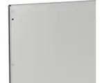 Hornbach Panelpaket biohort MIDI für DaVinci 2m 2 Paneele silber-metallic
