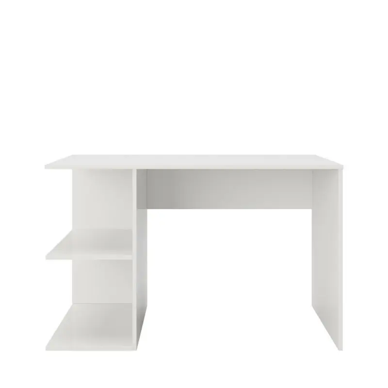 Schreibtisch 120/75/60 cm in Weiß Hochglanz