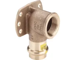 Wandscheibe Viega Profipress G 2625.5 18x1/2" für Gas 346 690