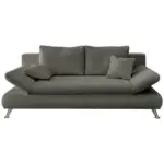 XXXLutz Lauterach - Ihr M&ouml;belhaus bei Bregenz Schlafsofa in Webstoff Anthrazit