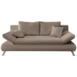 XXXLutz Lauterach - Ihr M&ouml;belhaus bei Bregenz Schlafsofa in Webstoff Dunkelbraun