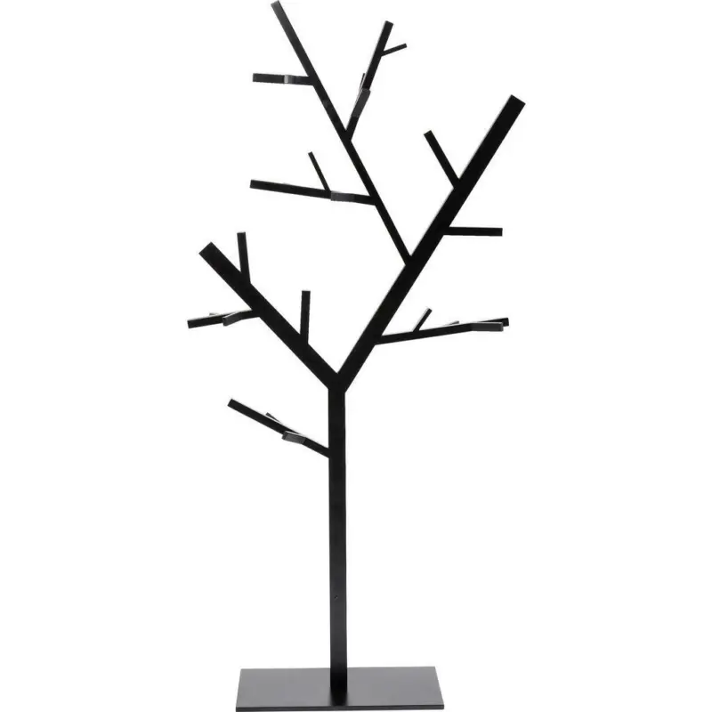 Kleiderständer in Schwarz 91/201/30 cm