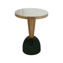 Beistelltisch in Metall 41/41/56 cm