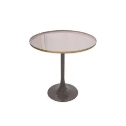 Beistelltisch in Metall 51/51/52 cm