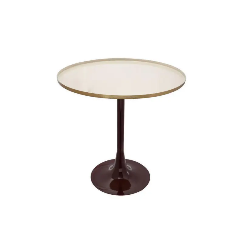 Beistelltisch in Metall 51/51/52 cm