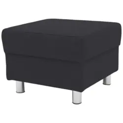 Hocker in Textil Schlammfarben