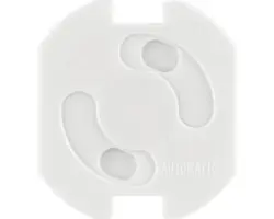 Steckdosen-Berührungsschutz zum Kleben weiß 20 Stück