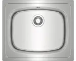 Hornbach Spüle Centa Gudja 60 510x600 mm Edelstahl