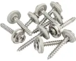 Hornbach Fassadenschraube Linsensenkkopf I-Stern Vollgewinde 4,5 x 35 mm 25 Stück
