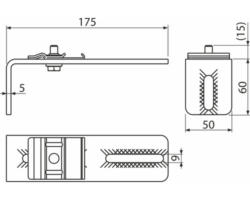 Verankerung Alca 150 AS-P011-0900 einfach