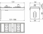 Hornbach Verankerung Alca 186 AS-P013-0800 doppelt