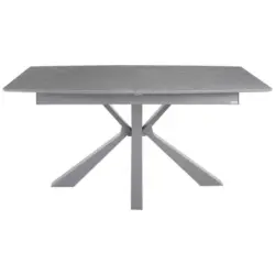 Esstisch in Metall, Keramik, Holzwerkstoff 160-200/90/76 cm