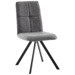 Stuhl in Eisen Mikrofaser